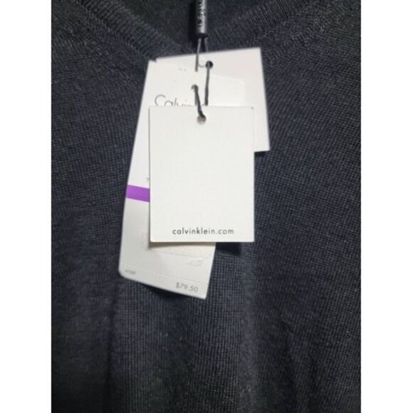 BNWT Women's Calvin Klein Extra Fine Merino Sweater #042 - Picture 4 of 5